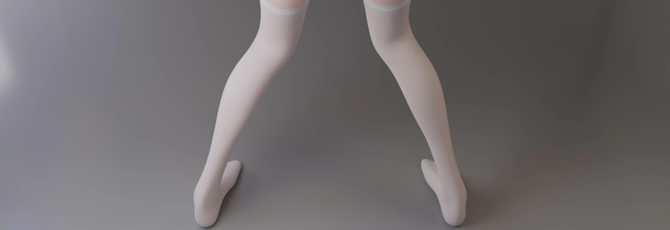 穿白丝的水嫩女孩-2K步兵版 “过膝袜-guheihei”【430M】